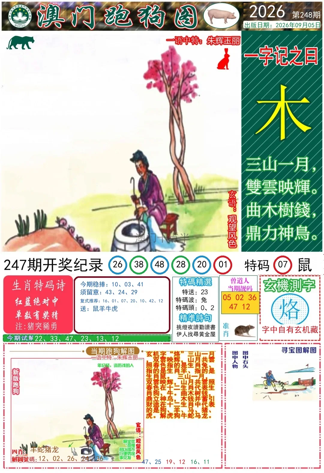 跑狗图A
